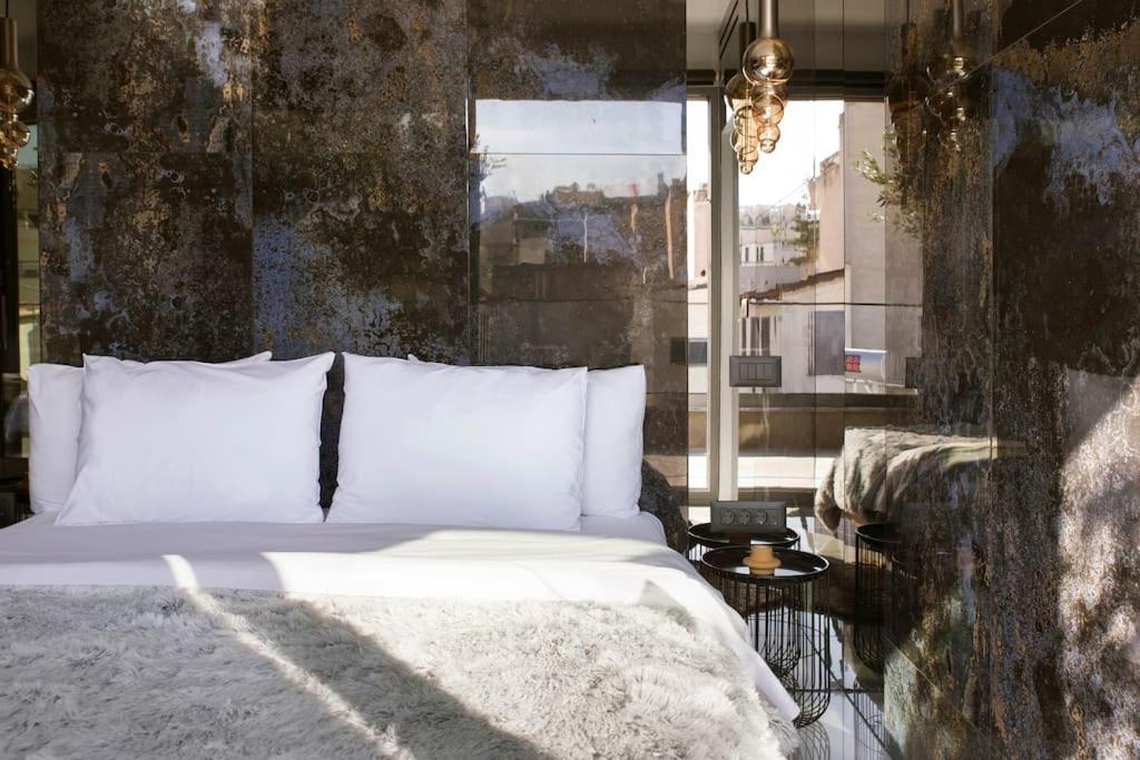 Luxury Acropolis View Apartment-Living Stone Black Pearl Atenas Exterior foto