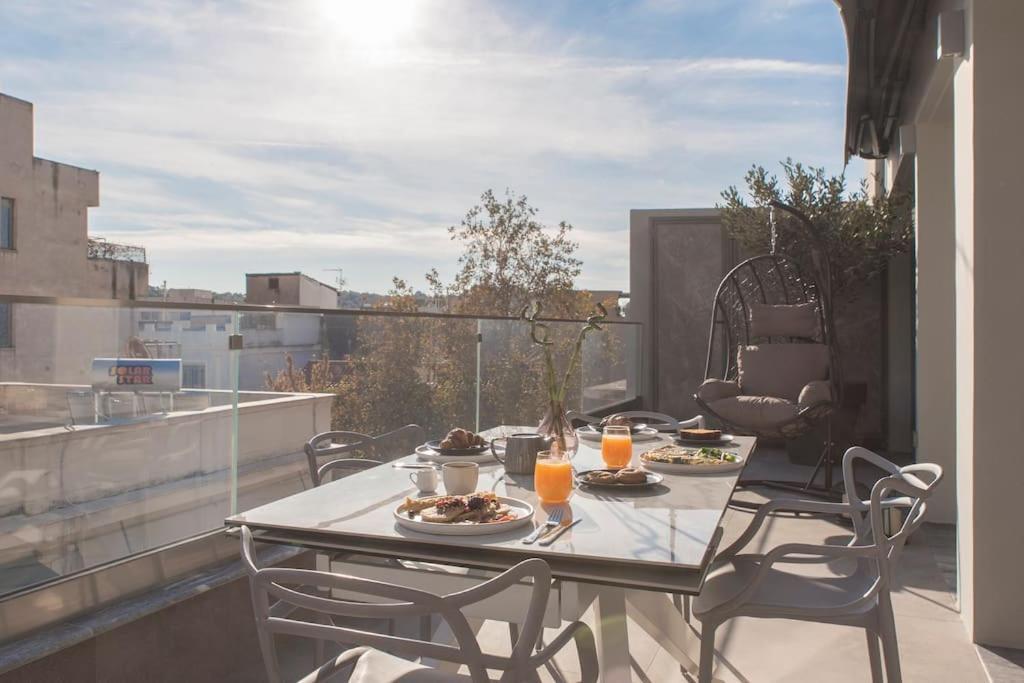 Luxury Acropolis View Apartment-Living Stone Black Pearl Atenas Exterior foto