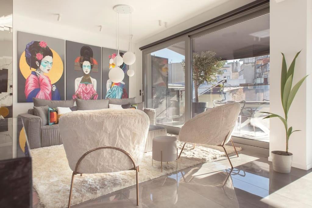Luxury Acropolis View Apartment-Living Stone Black Pearl Atenas Exterior foto