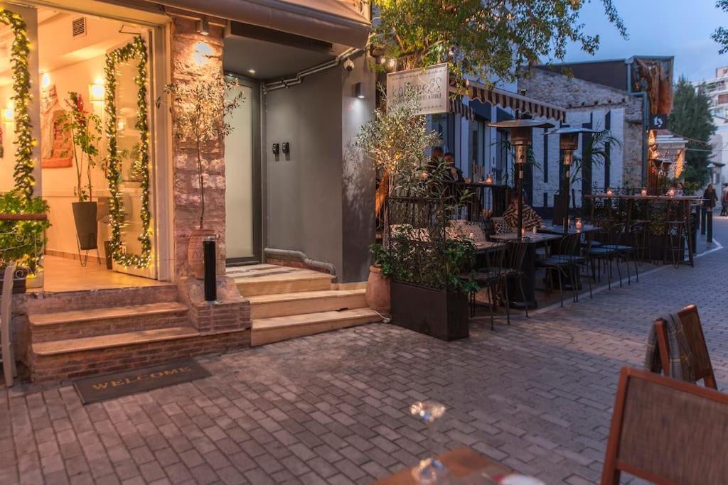 Luxury Acropolis View Apartment-Living Stone Black Pearl Atenas Exterior foto