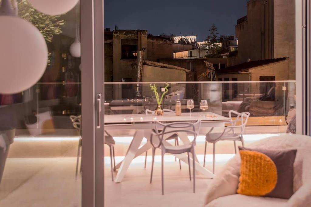 Luxury Acropolis View Apartment-Living Stone Black Pearl Atenas Exterior foto
