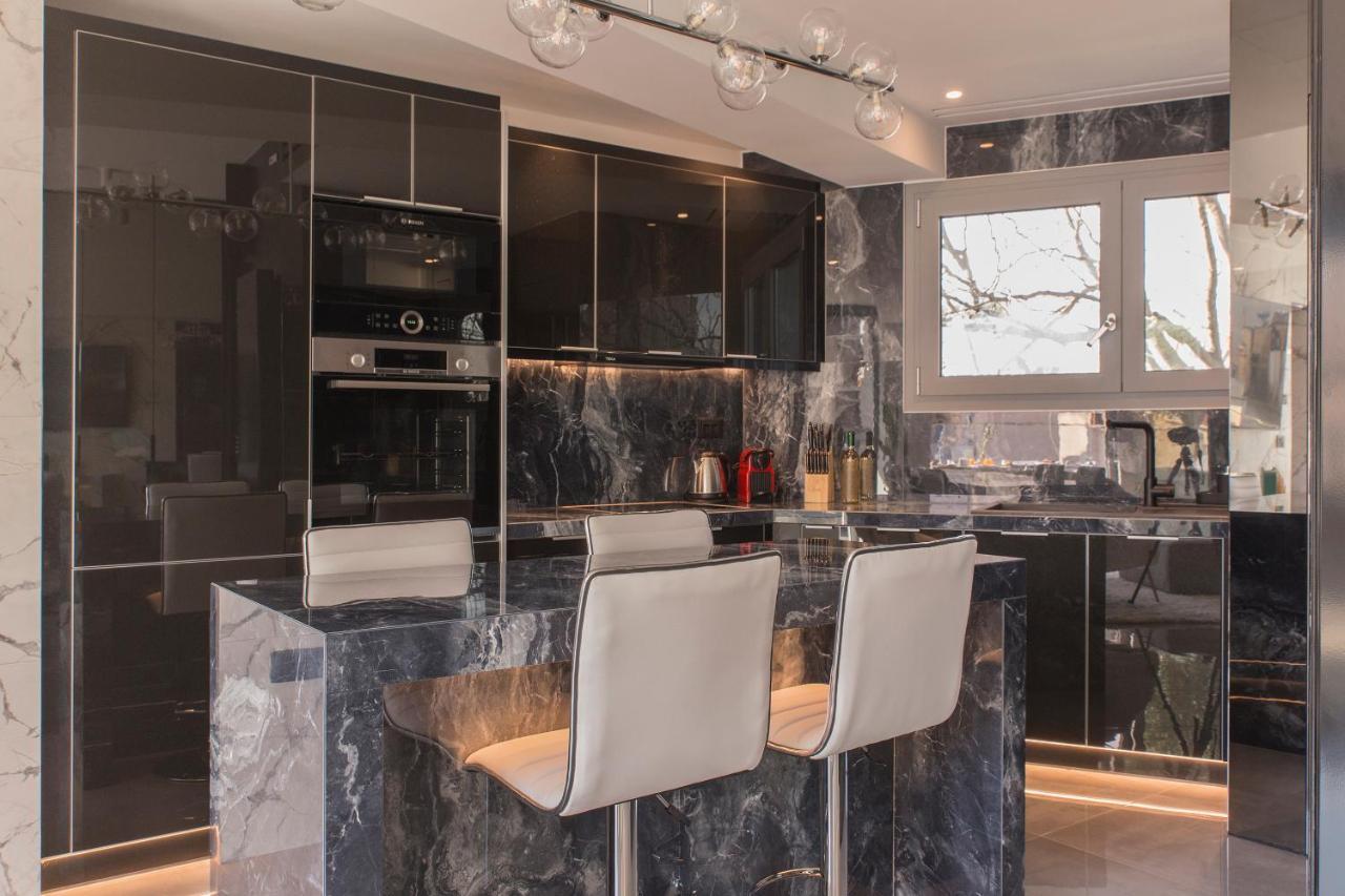 Luxury Acropolis View Apartment-Living Stone Black Pearl Atenas Exterior foto